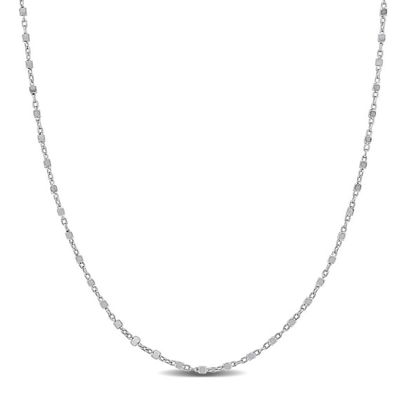 Everly Women's 10k White Gold Necklace
