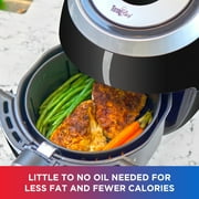 Total Chef Electric Air Fryer, 7 Cooking Presets, Digital Touch Controls