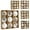 A, variant on YIKA Christmas Decoration 18-pack Christmas pendants Christmas tree decoration party ornaments Holiday scene decoration supplies Colorful Christmas decoration set Christmas Ornaments D