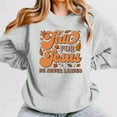 thumbnail image 5 of Shadoumai Return To Library Sweatshirts For Women Vintage Book Lover Sweatshirt Graphic Crewneck Reader Librarian Teacher Pullover Tops, 5 of 5