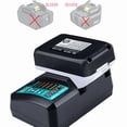 thumbnail image 4 of Batería Li-ion DC18WA Charger para Makita 14.4V 18V BL1415G BL1413G BL1815G BL1820G BL1811G BL1813G Batería, 4 of 6