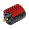 thumbnail image 3 of Caja de cambios de 2 velocidades 370 Motor cepillado con engranaje de metal con disipador de calor para accesorios de piezas de actualización de coche WPL RC Rojo, 3 of 15