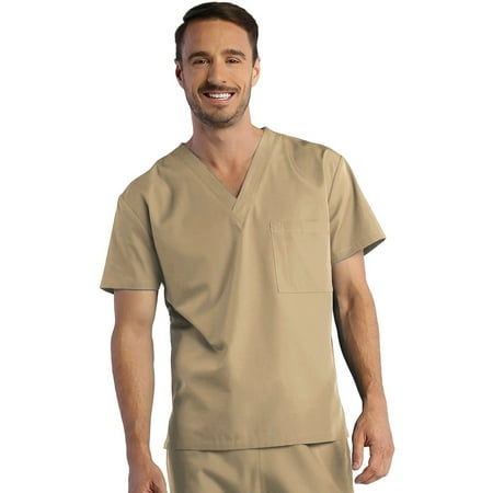

Red Panda Unisex V-Neck Solid Scrub Top