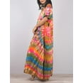 thumbnail image 4 of Bsubseach Women's Colorful Kaftan Short Sleeve Ankle Length Dress, Swimsuit Cover-Up, 4 of 6