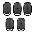thumbnail image 2 of Wireless Copy Remote Controller 433mhz Universal Remote Control Duplicator Clone Cloning Code for Garage Door Gate 5PCS,5 * Copy Remote Controller,Black, 2 of 6
