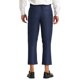 thumbnail image 3 of Pantalones formales recortados para hombres INSPIRE CHIC, color sólido, con frente plano, talla 28, azul marino, 3 of 6