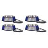 Farm Innovators Heated Pet Bowl with Stainless Steel Insert (4 Pack)