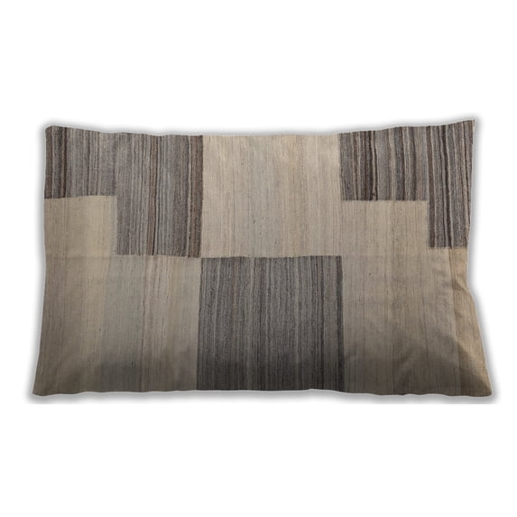Ahgly Company Outdoor Rectangular Contemporary Lumbar Throw Pillow, 13 inch by 19 inch