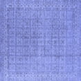 thumbnail image 1 of Ahgly Company Indoor Square Oriental Blue Industrial Area Rugs, 8' Square, 1 of 4