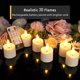 thumbnail image 3 of Velas de té LED impermeables recargables Lamp HL, 12 unidades, 3 of 9