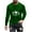Green, variant on UVEASISHA Big and Tall Graphic Tees for Men Halloween Novelty Print T-Shirts Holiday Casual Crewneck Workout Shirt Soft Stretch Muscle Tee Green S