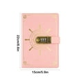 thumbnail image 3 of Sailor Theme Password Lock Notebook Diary Multifunctional Office Stationery Journal with Metal Combination Lock, 3 of 6