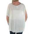thumbnail image 2 of FREE PEOPLE $58 Womens New 1584 Green Scoop Neck Short Sleeve Casual Top XS B+B, 2 of 2