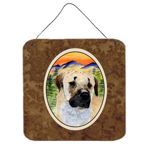 Anatolian Shepherd Aluminium Metal Wall Or Door Hanging Prints - 6 x 6 In.