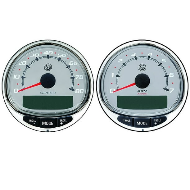 Mercury SmartCraft SC1000 Tachometer Speedometer Grey 798M0135648/ 79