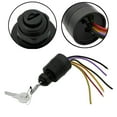 thumbnail image 4 of Interruptor de llave de encendido, 6 conectores 87-88107 Reemplazo 87-88107A5 Se la la adaptaciónción a de control del motor Zulema interruptor de llave, 4 of 7