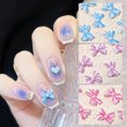 thumbnail image 3 of 50 Unids/Bolsa Colorido Bowknot Nail Art Charm 3D Decoración Accesorios, 3 of 4