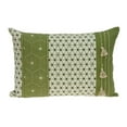 thumbnail image 2 of 20" x 6" x 14" Tropical Green Pillow Cover With Down Insert, 2 of 4