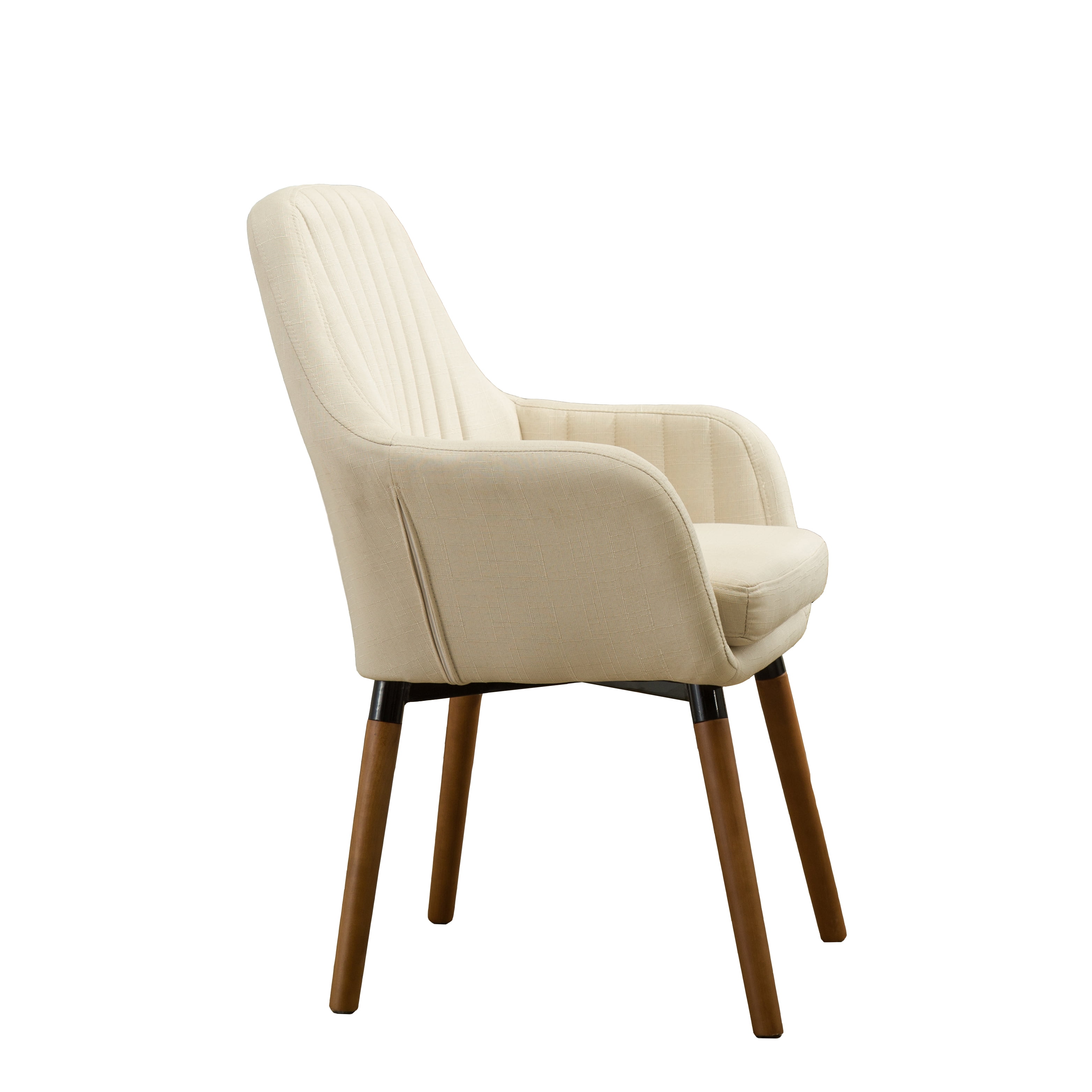 Roundhill Furniture Tuchico Contemporary Fabric Accent Chair, Tan