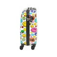 thumbnail image 2 of ATM Luggage Kids Smiley World Celebration White Carry On Rolling 22", 2 of 4