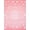 Red, Pattern 4, variant on ODIKA 4'x6' Machine Washable Non-Slip Area Rug, Moody Vintage Pentagram Motif High Traffic Rug, Gold, 129184