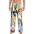 thumbnail image 1 of Gaeub Bluey Print Mens Pajama Pants,Lounge Pants With Pockets And Drawstring-Large, 1 of 6