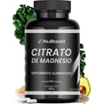 thumbnail image 1 of Citrato de Magnesio 400 Mg,ingredientes naturales, 240 cápsulas -Nuboost, 1 of 8