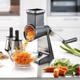 thumbnail image 5 of GEFU Transforma Rotary Grater + 3 Drums Kitchen Chopper Slicer Multifunction, 5 of 10