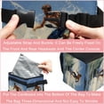 thumbnail image 4 of Surfing in Summer Foldable, with Lid, Leak-proof, Hanging Car Trash Can Garbage Can Container for Automobile, Trash Can for Car Organizer and Storage Bag, 4 of 6