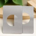 thumbnail image 1 of REOFLYUP Smooth Surface Front Door Reinforcement Plate Stainless Steel Silver 2Pcs, 1 of 6