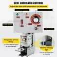 thumbnail image 4 of VEVOR Semi-automatic Cup Sealing Machine Cup Sealer Silver 300-500 Cups/Hour, 4 of 9