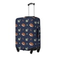 thumbnail image 1 of Fotbe Hedgehog And Snail Funda Protectora para Equipaje, Antirrayones y Resistente a la Suciedad, Compatible con Maletas de 18 a 32 Pulgadas-Large, 1 of 7