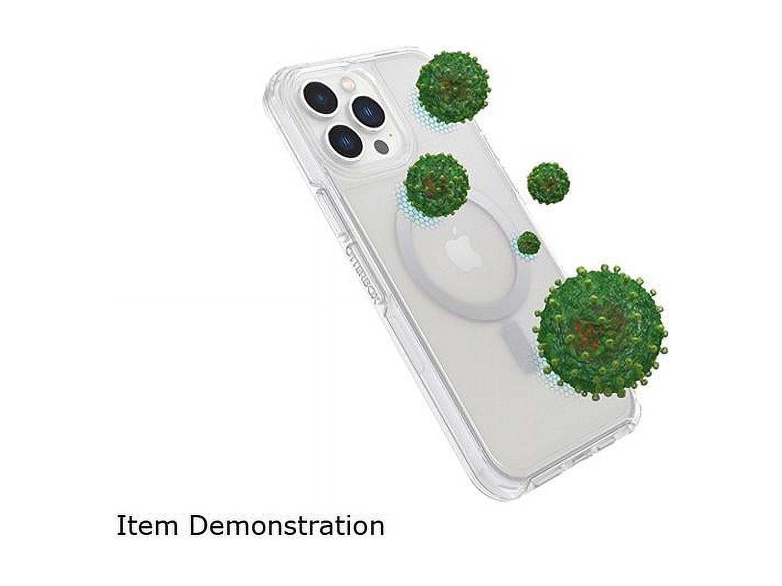 OtterBox Symmetry Series+ Clear Antimicrobial Case for MagSafe Clear Case for iPhone 13 Pro Max 77-83662