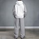 thumbnail image 4 of Ceisia Men's Loose Fit Raglan Sleeve Hoodie Set Color Block Pullover with Elastic Waist Wide Leg Pants Gifts, 4 of 9