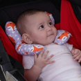 thumbnail image 3 of BR The Stars Baby Travel Pillow - Soporte para cabeza y cuello para asiento de coche y cochecito (0-1 año), 3 of 4