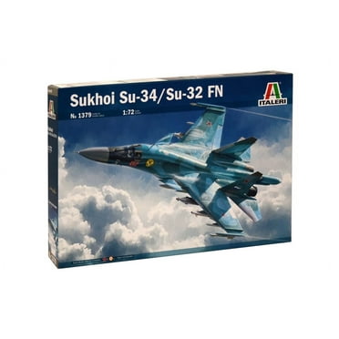 Italeri 1379 Sukhoi Su-34/Su-32 FN 1/72 Scale Plastic Model Kit