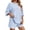 short sets 35#Blue, variant on WAYUTE Womens 2 Piece Outfits Round Neck Versatile Comfortable Solid Color Casual Travel Summer Loungewear Matching Clothing