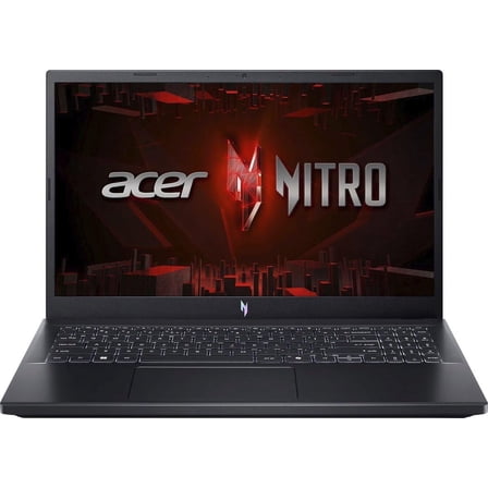 acer Nitro V 15 Gaming Laptop, 2025, 15.6" 1920x1080 144Hz IPS, Intel 10-Core i7-13620H, NVIDIA GeForce RTX 4050, 16GB DDR5, 512GB SSD, Win10 Home, Backlit KB, Wi-Fi 6, BT 5.2, 720p Camera, Black