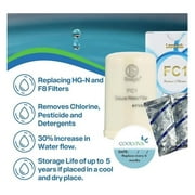 Kangen Water Filter - Genuine F8 3.4 x 5.9 Beige