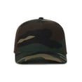 thumbnail image 2 of Outdoor Cap GC101M 5-Panel Generic Camo Mesh Back Cap-Woodland-Brown, 2 of 8