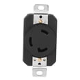thumbnail image 4 of Enchufe eléctrico hembra con bloqueo NEMA L6‑30R de 30 A y 250 V para conjunto de cables de generador, 4 of 12
