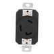 thumbnail image 4 of Enchufe eléctrico hembra con bloqueo NEMA L6‑30R de 30 A y 250 V para conjunto de cables de generador, 4 of 12