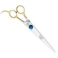 thumbnail image 1 of Geib Stainless Steel Small Pet Blue Breeze Speedcutter Straight Shears, 8-Inch, 1 of 1