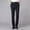 Navy, variant on Men's Casual Business Solid Color Relaxed Fit Straight Legs Daily Thin Casual Pants(Navy,37)