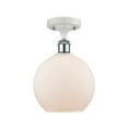 thumbnail image 2 of Innovations Lighting 516-1C-13-8 Athens Semi-Flush Athens 8" Wide Semi-Flush Globe Ceiling, 2 of 5