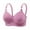 Purple, variant on Bras for Women,Wireless Bras for Women,Womens Bras,Comfort Fit,Soft,Solid,Nylon,Spandex,Pink,36
