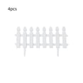 thumbnail image 2 of White Plastic Garden Fence Picket Fence Edgings For Lawns Flowerbeds Plants Borders Decorative Yard, 2 of 6