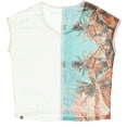 thumbnail image 2 of Fashion Dolman A Short Sleeve T-Shirt [Sea Spray], 2 of 3