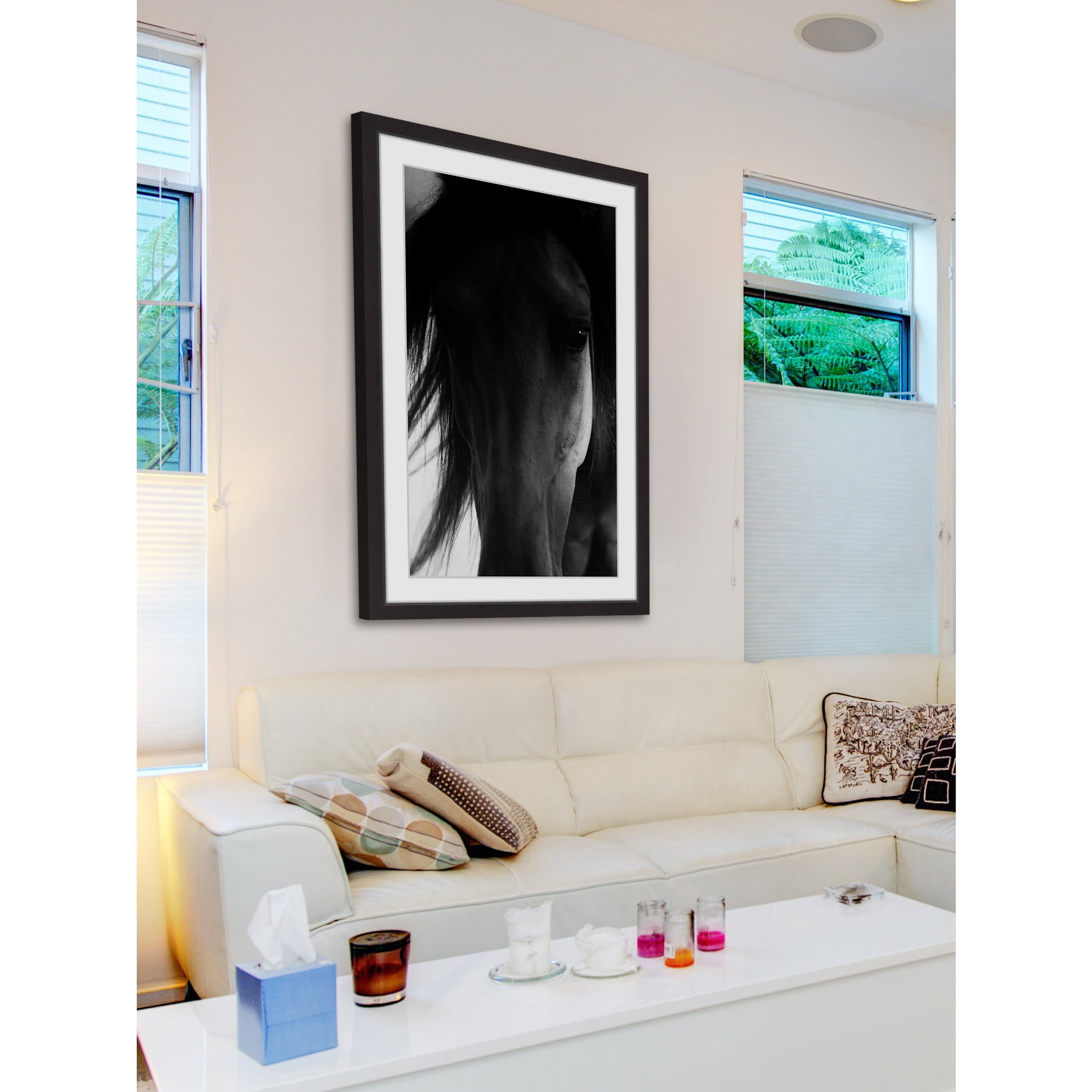 "Shadow Horse" Framed Painting Print