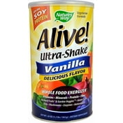 Nature's Way Alive Soy Protein Ultra-Shake Vanilla, 20 Oz